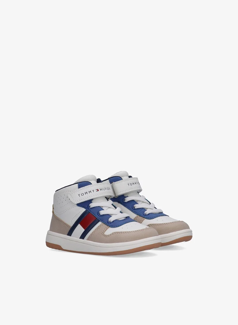 تومي هيلفيغر أحذية رياضية كاجوال عالية للأطفال